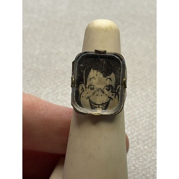 Size 6 Howdy Doody Parrot Flicker Ring Advertising Premium Toy Collectible HTF - Picture 2 of 16